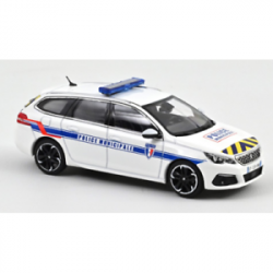 Norev 1/43 Peugeot 308 Sw Police munucipale